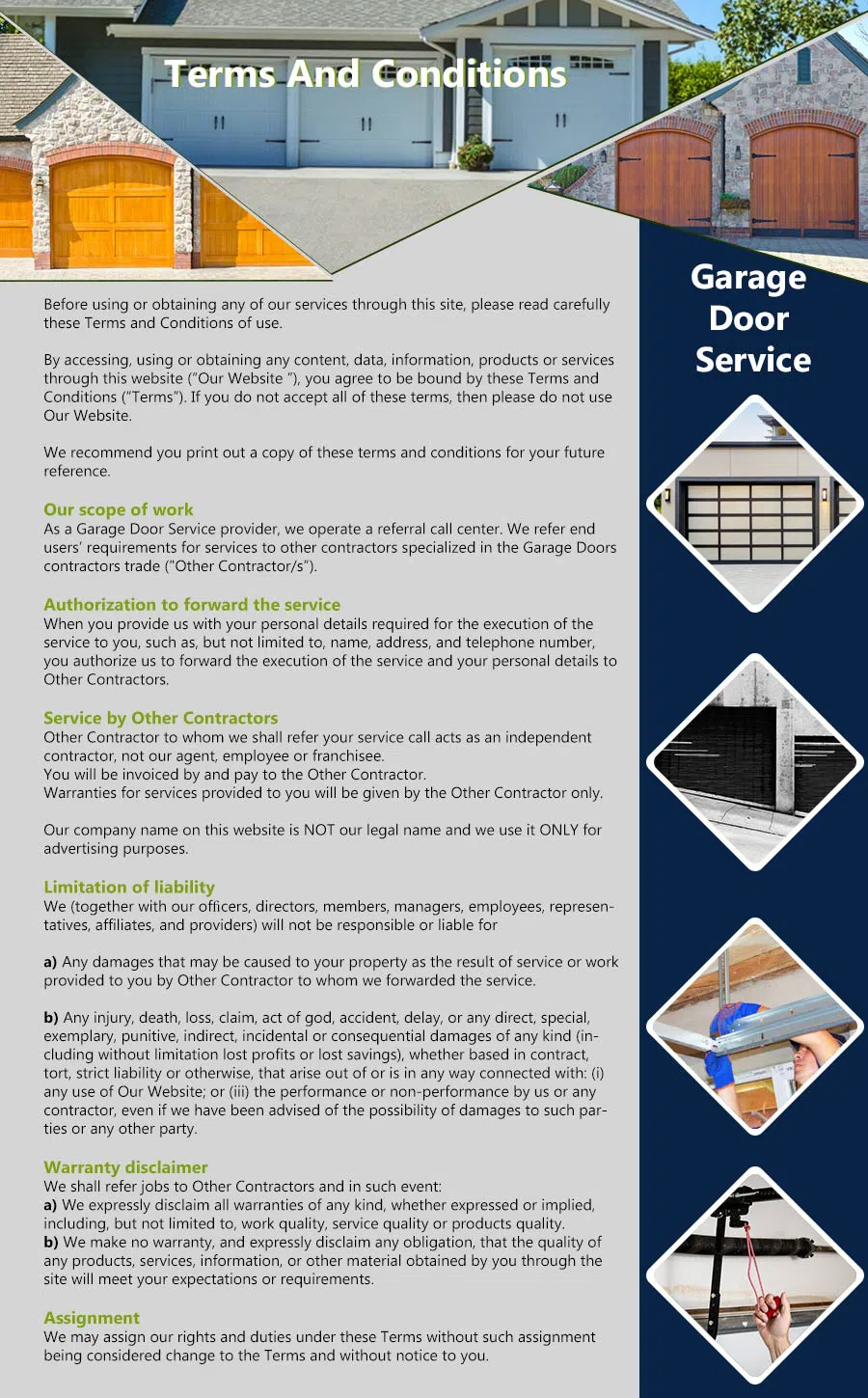 Trust Garage Door North Las Vegas, NV 702-721-9964